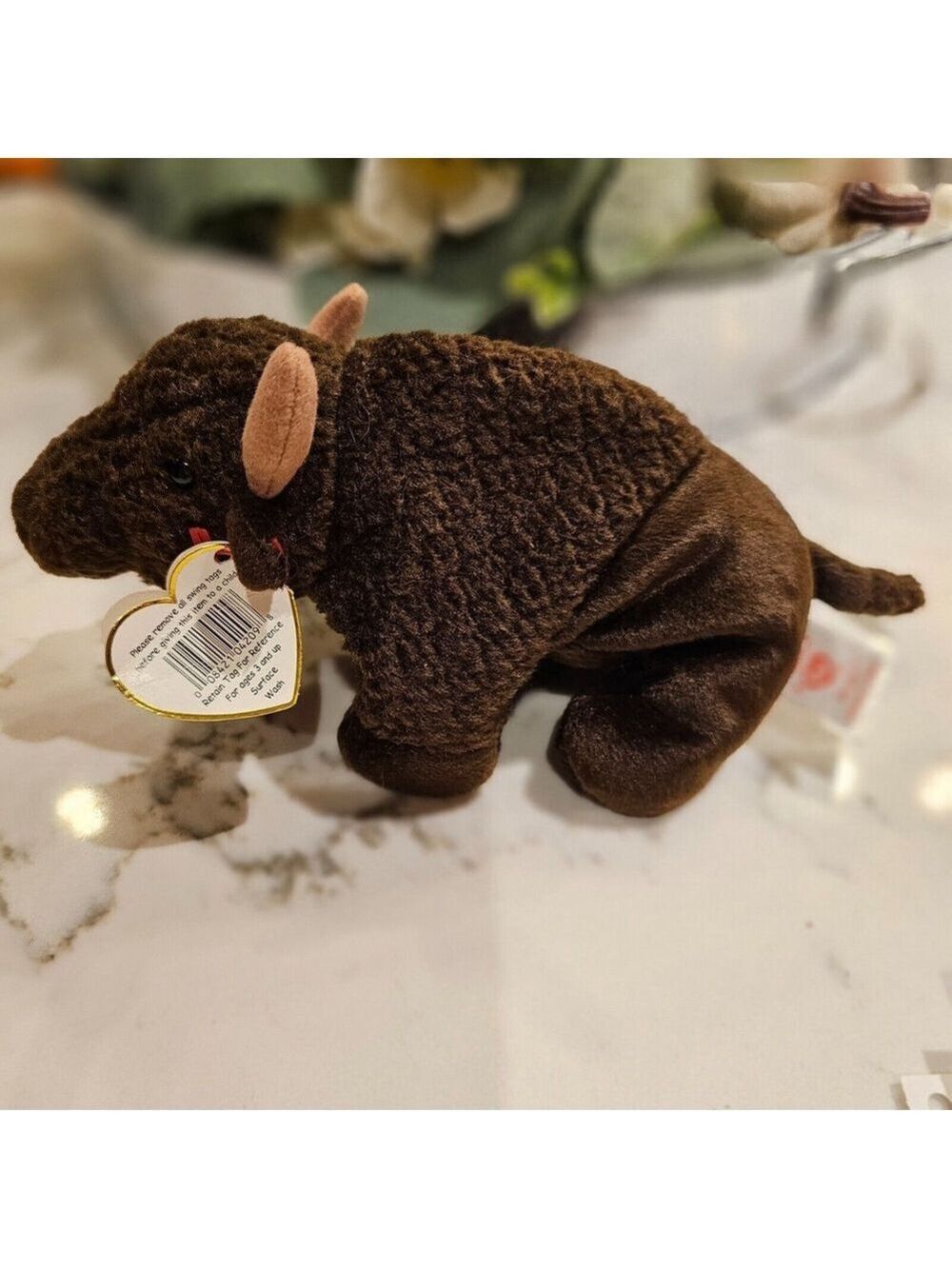 Roam The Bison TY beanie baby Vintage